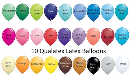 qualatex balloons